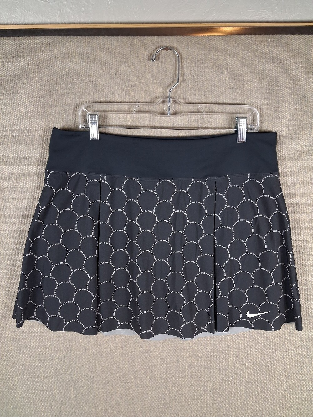 Nike Dri-FIT Advantage Printed Tennis Skirt Size XL Athletic Tennis Skater Skort